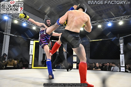 2024-12-07 Lugano in the Cage 7 01484 Filippo Fister-Andrej Vuk Juric